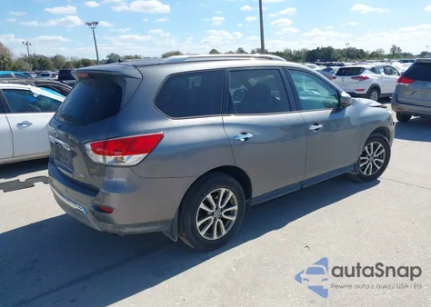 2016 Nissan Pathfinder Sv z USA, uszkodzony, nr VIN 5N1AR2MN6GC643758